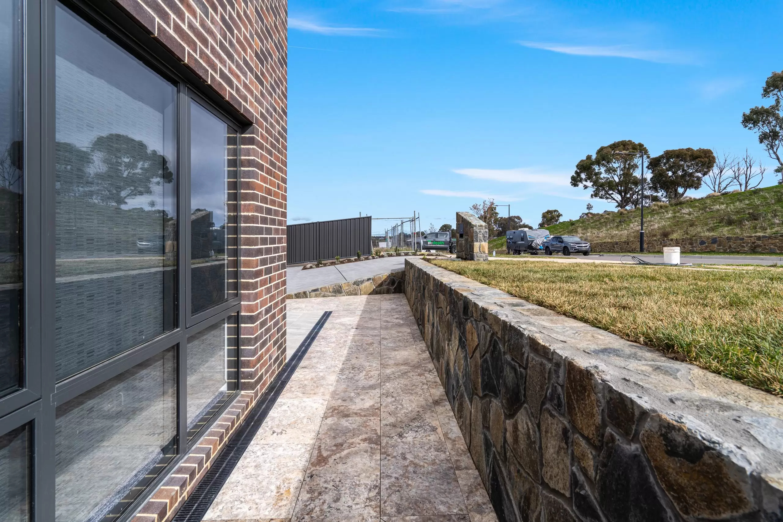 Taylor Taylor Project retaining wall